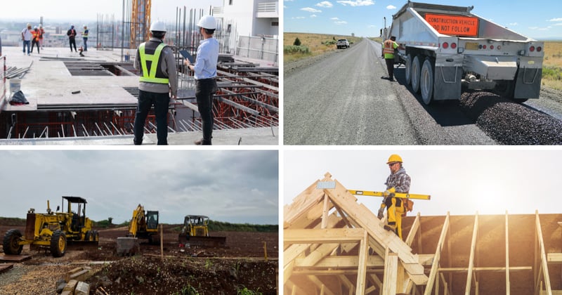 four construction types for wage determinations image