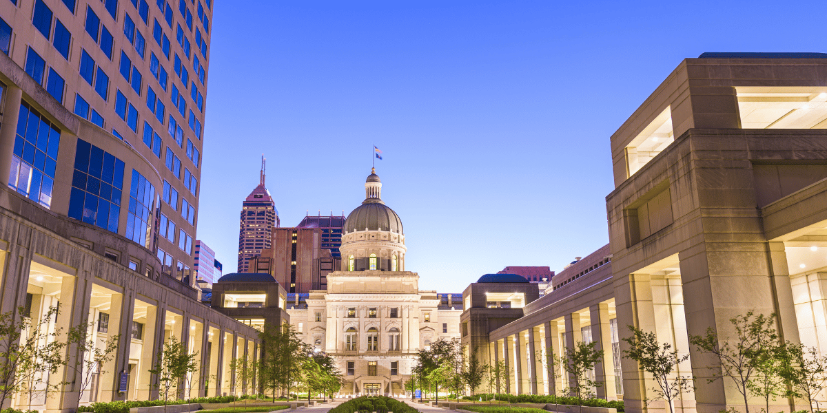 Indianapolis, Indiana state capitol building Indianapolis, Indiana state capitol building