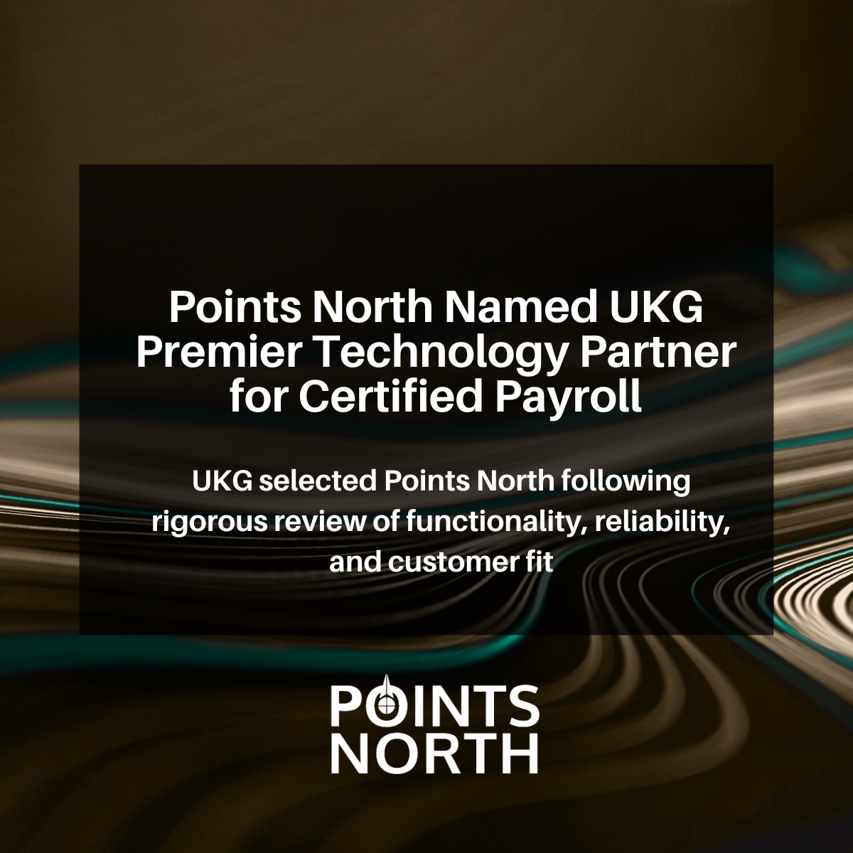 Points North named UKG Premier Technology Partner image