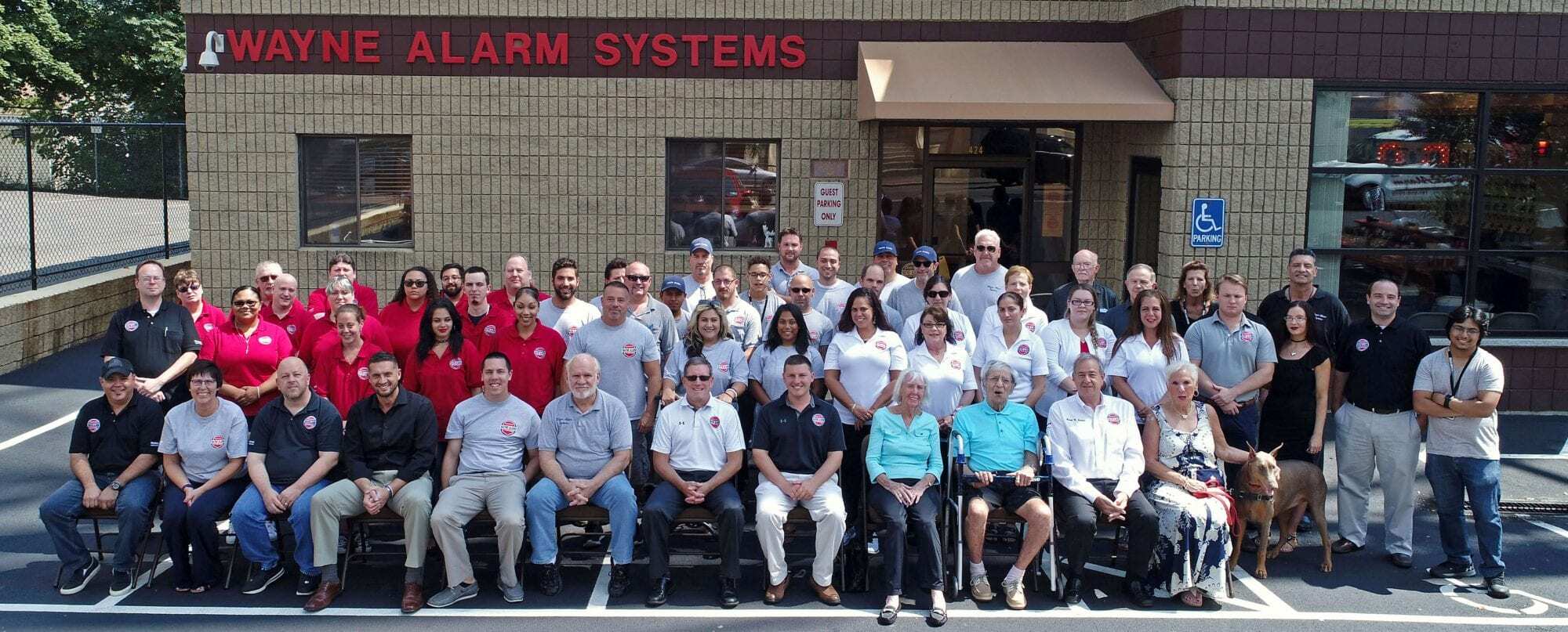 Team photos of Wayne Alarm Systems