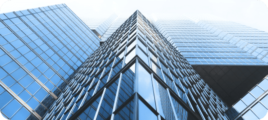 photo of a building from a low angle