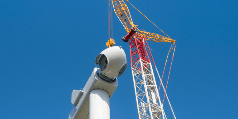 decorative: wind turbine construction