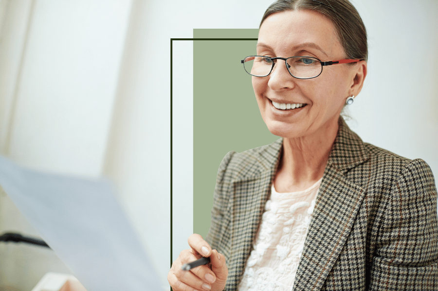 HR professional working on certified payroll reporting HR professional working on certified payroll reporting