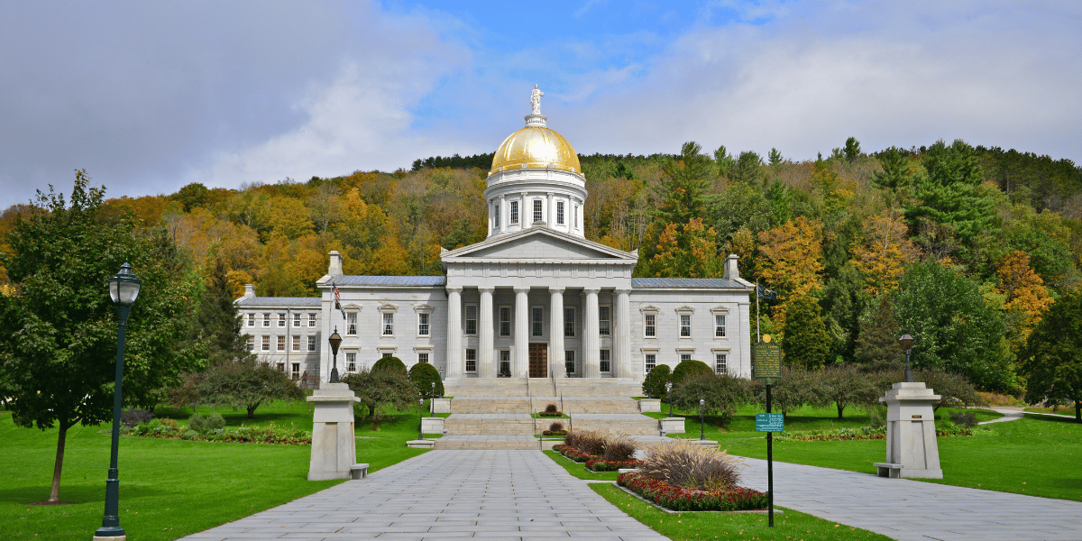 decorative: Vermont state capitol building decorative: Vermont state capitol building